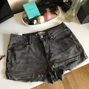 Roxy grey corduroy shorts